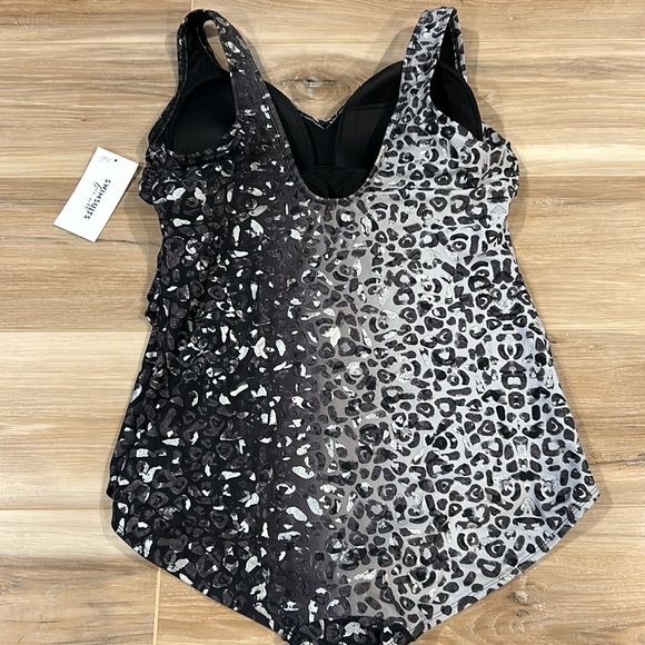 NWT Swimsuits for All Ombré leopard one piece - Picture 10 of 14